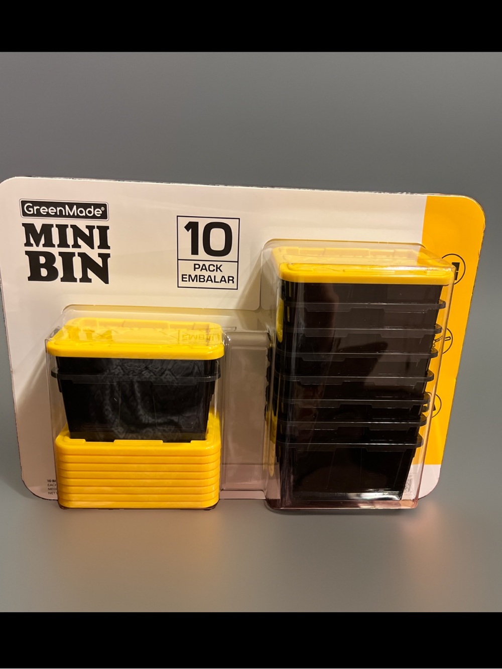 MINI BIN BINS 10 PACK BY GREENMADE